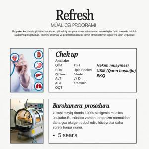 Refresh MÜALİCƏ PROQRAMI