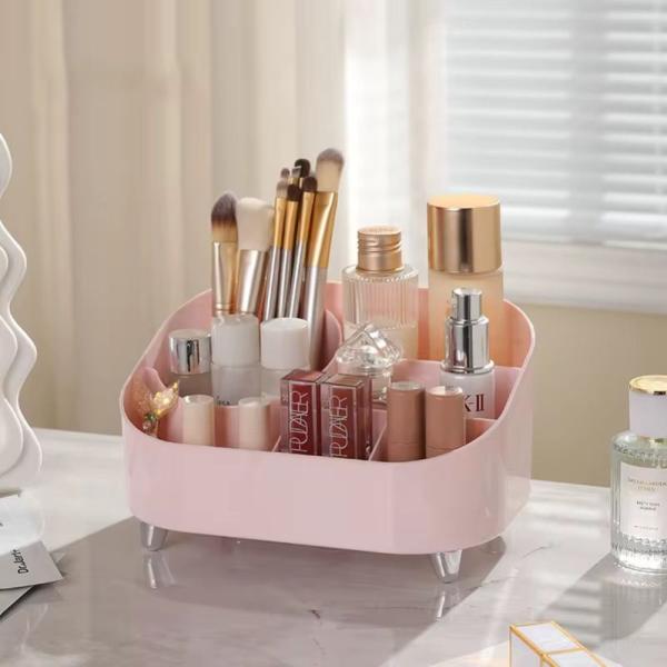 Dəzgah üstü kosmetik organizer (çəhrayı)
