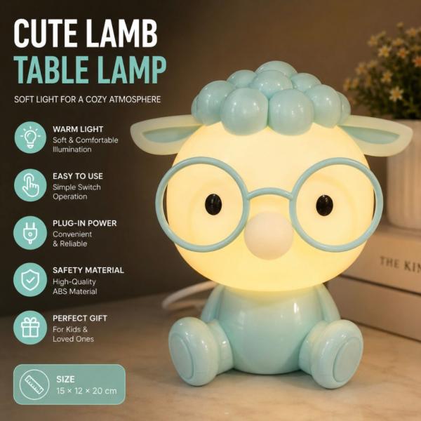 Şirin Quzu Masaüstü Lampa