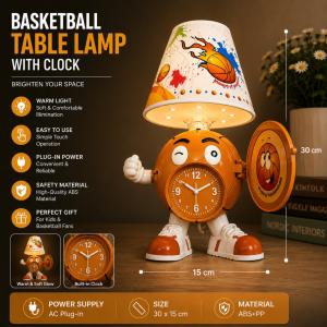 Basketbol Masaüstü Lampa