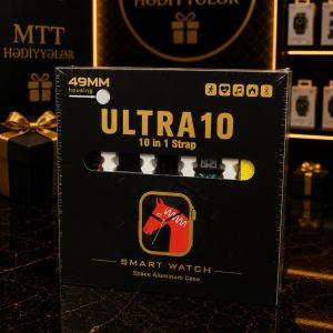 Smart saat ultra 10 kəmərli