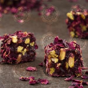 Narlı fıstıqlı gül fitil lokum