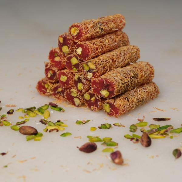 Fıstıqlı kadayıflı fitil lokum