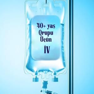 40+ Yaş Qrupu üçün IV Terapiya