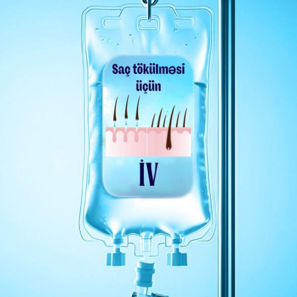 Saç Tökülməsi və Problemli Dəri üçün IV Terapiya