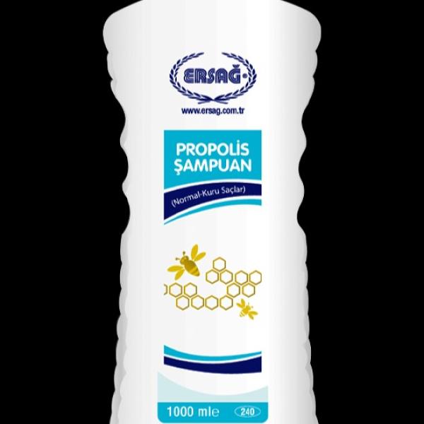 QURU SAÇLAR ÜÇÜN PROPOLISLI ŞAMPUN