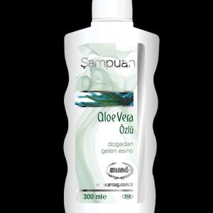 QALIN VƏ KƏPƏKLI SAÇLAR ÜÇÜN ALOE VERA ŞAMPUNU