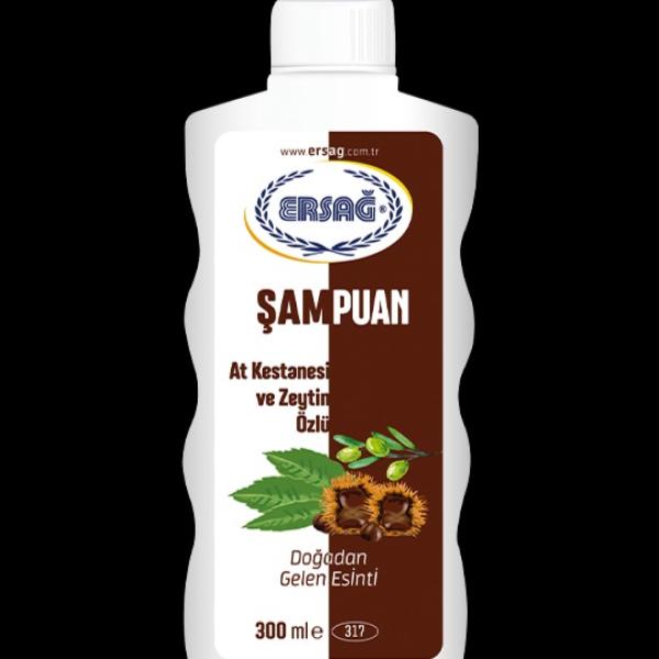 QURU VƏ INCƏ TELLI SAÇLAR ÜÇÜN AT ŞABALIDI & ZEYTUN EKSTRAKTLI ŞAMPUN