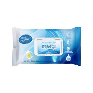 CARICH markasına aid mətbəx üçün yağ təmizləyici gigiyenik salfetlər